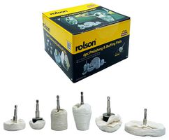 24897 - Polishing & Buffing Pad Set, 6 Piece