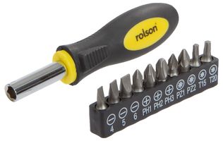 28391 - Stubby Screwdriver & Bit Set, 11 Piece