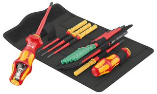 05006640001 - Kraftform Kompakt VDE Insulated Interchangeable Screwdriver Set, 16 Piece