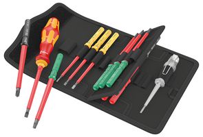 05006607001 - Kraftform Kompakt VDE Insulated Interchangeable Screwdriver Set, 16 Piece