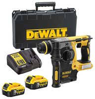 DCH273P2-GB - 18V XR 2x 5Ah Li-Ion Cordless Brushless SDS-Plus Hammer Drill Kit