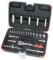 03142502 - 1/4" Drive Metric Socket Set, 25 Piece