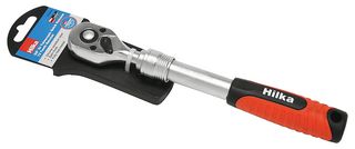 09130038 - 3/8" Drive 72 Tooth Telescopic Socket Ratchet Handle, 220mm - 318mm