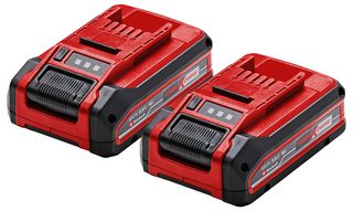 4511631 - Power X-Change Plus 2x 18V 3Ah Slimline Power Tool Batteries Twin Set