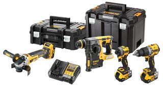 DCK429P3T-GB - 18V XR 3x 5Ah Li-Ion Cordless Brushless Power Tool Kit, 4 Piece