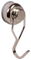 E1070/NEO - 25mm Neodymium Shallow Pot Magnets with Swivel Hooks, 2 Pack