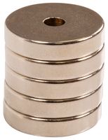 N832 - M3 Neodymium Ring Magnets, 5 Pack