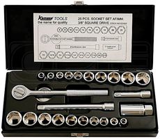 SS3622 - 3/8" Socket Set, 25 Piece
