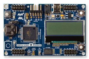 ATXMEGAA3BU-XPLD - Evaluation Board, Atxmega256A3BU, LCD