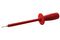 972318101 - 1A Red 4mm Needle Safety Test Probe