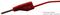 932961001 - 2mm Test Lead Set with Probes and Crocodile Clips