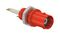 67.9764-22 - BNC Socket, Shrouded, Panel, 50 Ohm, Red