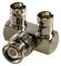 13-39-3-90 DEGREE - BNC Plug 2x BNC Sockets Right Angled Goalpost Adaptor, 50 ohm