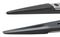 249CPR.SA - 130mm Precision Tweezers, Thick Straight Round Replaceable Tips