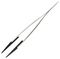 249CPR.SA - 130mm Precision Tweezers, Thick Straight Round Replaceable Tips