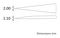 249CPR.SA - 130mm Precision Tweezers, Thick Straight Round Replaceable Tips