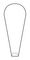 5CPR.SA - 130mm Precision Tweezers, Very Fine Straight Round Replaceable Tips