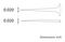 5XCPR.SA - 125mm Precision Tweezers, Very Fine Straight Round Replaceable Tips