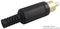 PSG01533 - Plug, Phono, Gold / Black, 10 Pack