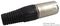 PSG01309 - 3 Pole XLR Plug with Black Coloured Strain Relief