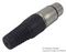 PSG01324 - 3 Pole XLR Socket with Black Coloured Strain Relief