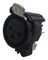 NC3FAAV1 - XLR Socket, 3 Pole, PCB, Vertical