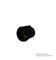 CP-LB12-5-1D - 12mm Instrument Knob, Black with Grey Top, 3.2mm Round Shaft