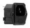 PF0001/63 - Inlet, IEC, Fused, Panel
