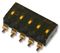 MCEMR-05-T - SMD End Stackable DIP Slide Switch, 5 Way
