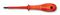 T49145-2 - PZ2 x 100mm VDE Insulated Pozidriv Screwdriver - Modulo