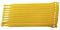 TEXTIE M YELLOW - Hook & Loop Cable Ties Yellow 12.5 x 200mm - 10 Pack
