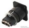 NAHDMI-W-B - HDMI Socket, D Type Housing, Black