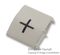LHS3-1TW/+ - Pre-Printed Heat Shrink Cable Marker, +, White, 3mm, 100 Pack