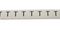 LHS3-1TW/T - Pre-Printed Heat Shrink Cable Marker, T, White, 3mm, 100 Pack
