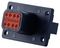 DT048P-CL06 - Recept, Flange Mount, DT Series, Pins, 8 Way