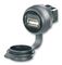 1018840000 - Receptacle, USB, Type A, Panel, IP65
