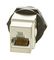 2TJ3003-W05100 - Feedthrough Panel Mount Adaptor, STP, Cat5e, IP67