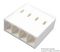 09-50-8041 - 4 Way Crimp Terminal Connector Socket Receptacle House, Friction Ramp, Natural, 3.96mm Pitch