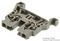 870-901 - 2 Conductor Through Terminal Block, 28AWG to 12AWG, 500V, 24A