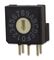 MCRV3AF-16R-V-B - Rotary Encoder, Vertical, 16 Position, 3x3 Pins