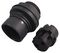 PXP6012/02S/ST - 2 Pole Circular Front Panel Mount Socket, Screw Termination