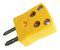 AS-K-MQ - Type K Thermocouple Plug, Standard, ANSI, Quick Wire