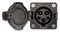 DSI-EV16S-NC - EV Charging Socket SAE J1772, Panel Mount, 240V AC, 16A
