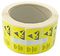 055-0082 - 25mm x 50mm ESD Caution Self Adhesive Labels, Black/Yellow, x1000
