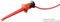 3781-24-2 - Minigrabber Test Clip Patch Cord, 60V, 5A, 610mm, Red