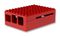 CBPIBLOX-RED. - Pi-Blox Raspberry Pi Case, Red