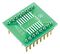 LCQT-SOIC16 - 16-SOIC to 16-DIP Small Outline IC Prototyping Adaptor