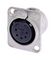 NC5FD-L-1 - Neutrik XLR Panel Socket 5 Way