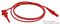 6245-48-2 - Minigrabber Test Clip to Banana Plug Lead, 300V DC, 5A, 1.2m, Red