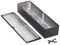 1590BXBK - IP54 Black Die Cast Aluminium Instrument Enclosure - 254x70x49.5mm